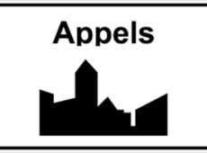 Verkeersbord Appels