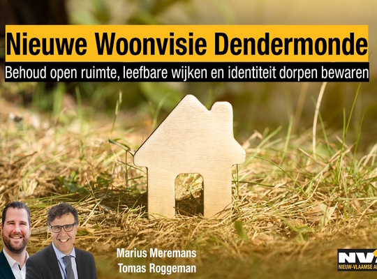 Nieuwe woonvisie Dendermonde Nieuwe woonvisie Dendermonde